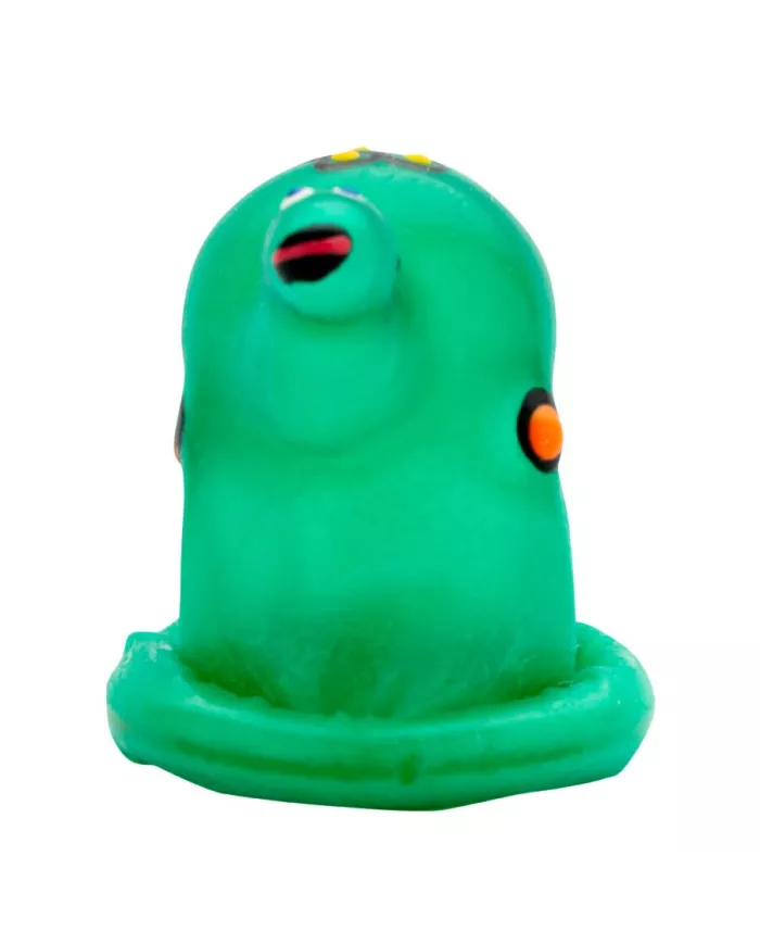 CONDOMERIE - PRÉSERVATIFS FANTAISIE PEINTS À LA MAIN TORTUE CONDOMERIE - PRÉSERVATIFS FANTAISIE PEINTS À LA MAIN TORTUE