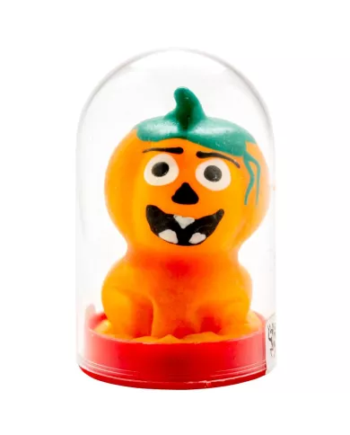 CONDOMERIE - PRÉSERVATIFS FANTAISIE PEINTS À LA MAIN CITROUILLE