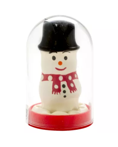 CONDOMERIE - PRÉSERVATIFS FANTAISIE PEINTS À LA MAIN BONHOMME DE NEIGE