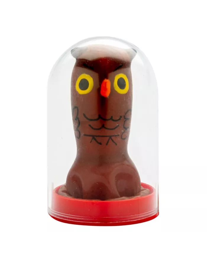 CONDOMERIE - PRÉSERVATIFS FANTAISIE PEINTS À LA MAIN HIBOU