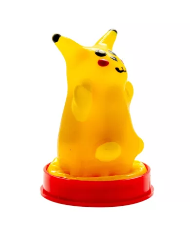 CONDOMERIE - PRÉSERVATIFS FANTAISIE PEINTS À LA MAIN SOURIS JAUNE