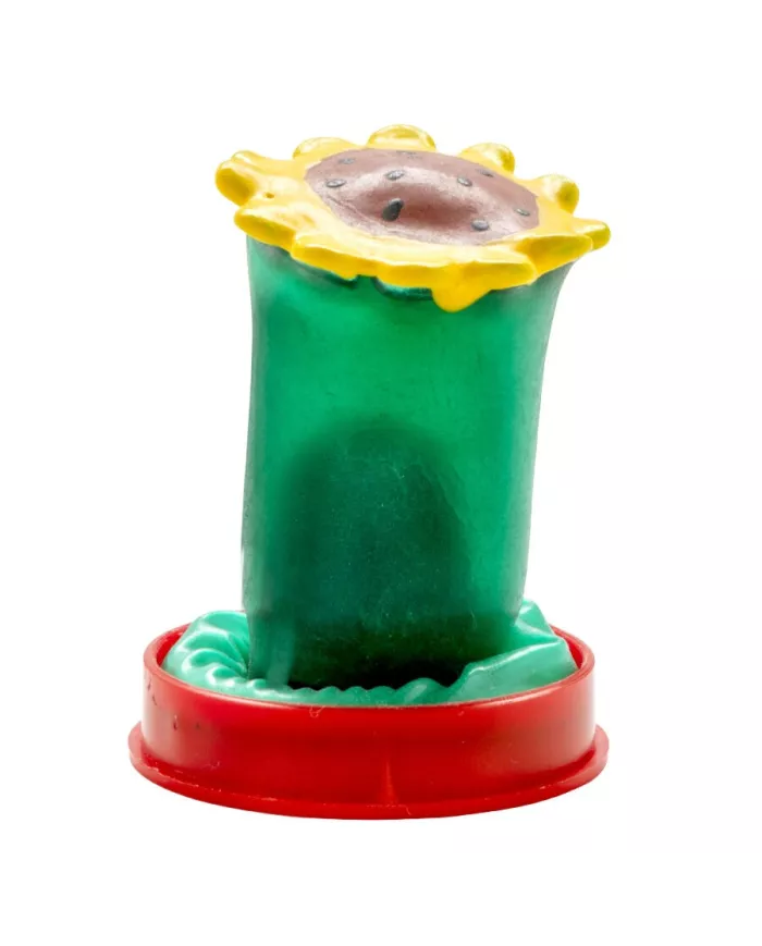 CONDOMERIE - PRÉSERVATIFS FANTAISIE PEINTS À LA MAIN TOURNESOL CONDOMERIE - PRÉSERVATIFS FANTAISIE PEINTS À LA MAIN TOURNESOL