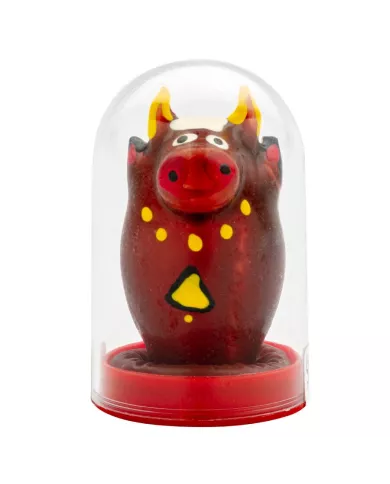 CONDOMERIE - PRÉSERVATIFS FANTAISIE PEINTS À LA MAIN MODÈLE TAUREAU 1