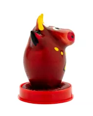 CONDOMERIE - PRÉSERVATIFS FANTAISIE PEINTS À LA MAIN MODÈLE TAUREAU 1 CONDOMERIE - PRÉSERVATIFS FANTAISIE PEINTS À LA MAIN MODÈLE TAUREAU 1