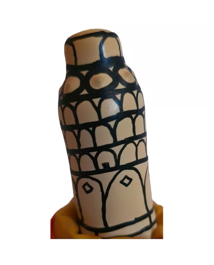 CONDOMERIE - PRÉSERVATIFS FANTAISIE PEINTS À LA MAIN TOUR DE PISE CONDOMERIE - PRÉSERVATIFS FANTAISIE PEINTS À LA MAIN TOUR DE PISE