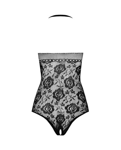 PASSION - BS094 BODYSTOCKING NOIR TAILLE UNIQUE