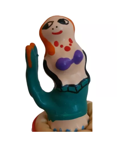 CONDOMERIE - PRÉSERVATIFS FANTAISIE PEINTS À LA MAIN SIRÈNE