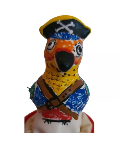 CONDOMERIE - PRÉSERVATIFS FANTAISIE PEINTS À LA MAIN CAPTAIN PARROT