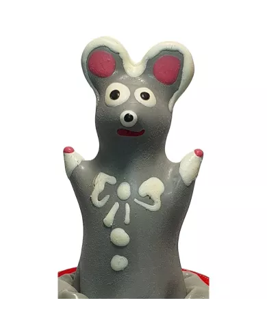 CONDOMERIE - PRÉSERVATIFS FANTAISIE PEINTS À LA MAIN MODÈLE SOURIS 2