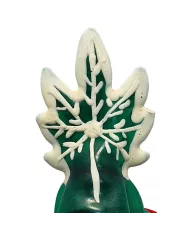 CONDOMERIE - PRÉSERVATIFS FANTAISIE PEINTS À LA MAIN CANNABIS MODÈLE 2