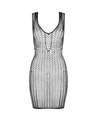 PASSION - BS097 BODYSTOCKING NOIR TAILLE UNIQUE