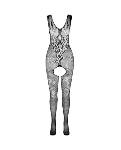 PASSION - BS098 BODYSTOCKING NOIR TAILLE UNIQUE