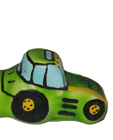 CONDOMERIE - PRÉSERVATIFS FANTAISIE PEINTS À LA MAIN VERT TRACTEUR XL CONDOMERIE - PRÉSERVATIFS FANTAISIE PEINTS À LA MAIN VERT TRACTEUR XL