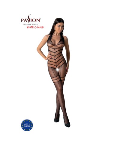 PASSION - BODYSTOCKING BS100 NOIR TAILLE UNIQUE