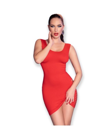CHILIROSE - ROBE CR 4622 ROUGE S/M