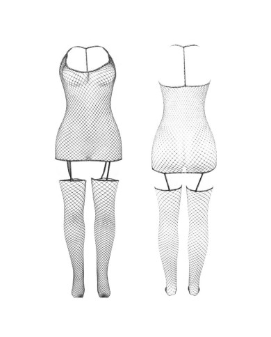 SUBBLIME - 951955 BODYSTOCKING RÉSEILLE BRILLANTE TAILLE UNIQUE