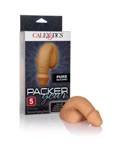 CALEXOTICS - EMBALLAGE SILICONE PÉNIS 12.75 CM CARAMEL