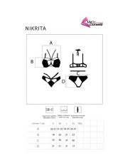 LIVCO CORSETTI FASHION - NIKRITA LC 90647 SOUTIEN-GORGE + CULOTTE NOIR S