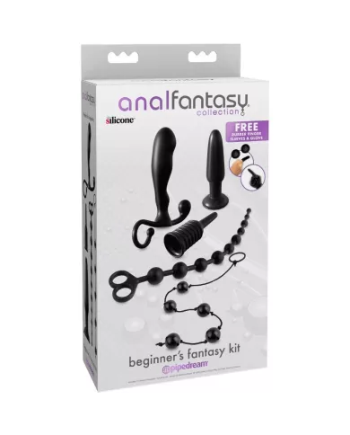 ANAL FANTASY ELITE COLLECTION - DÉBUTANT FANTASY ANAL KIT NOIR ANAL FANTASY ELITE COLLECTION - DÉBUTANT FANTASY ANAL KIT NOIR