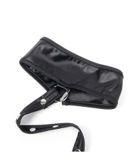 SUBBLIME - 954406 ROBE BONDAGE EN CUIR NOIR S/M