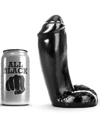 ALL BLACK - GODE RÉALISTE 18 CM