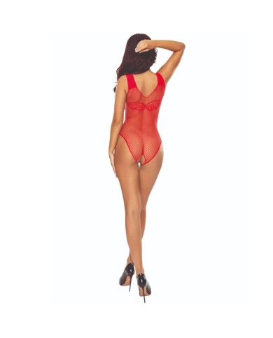 PASSION - BS109 BAS DE JAMBE PAPILLON ROUGE