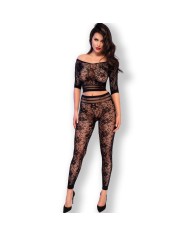 CHILIROSE - CR 4661 TOP & LEGGINS ORANGE S/M