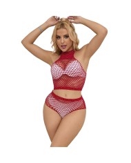 SUBBLIME - 952402 ENSEMBLE RESILLE AVEC LOSANGES ROSES TAILLE UNIQUE