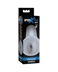 PDX MALE - POUSSOIR POMPE ET DUMP - TRANSPARENT