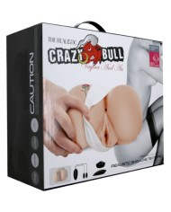 CRAZY BULL - VAGIN ET ANUS AVEC TATOUAGE RÉALISTE AVEC VIBRATION