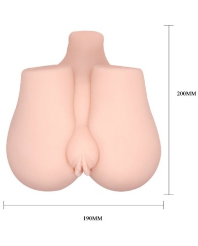CRAZY BULL - VAGIN ET ANUS RÉALISTES AVEC POSITION DE VIBRATION 3