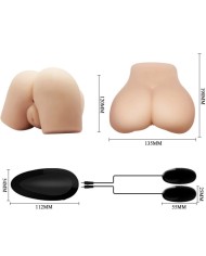 CRAZY BULL - VAGIN ET ANUS RÉALISTES AVEC POSITION DE VIBRATION 4
