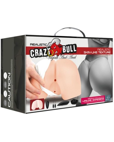 CRAZY BULL - VAGIN ET ANUS RÉALISTES AVEC POSITION DE VIBRATION 4