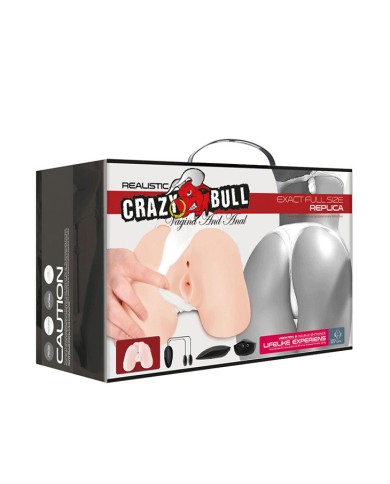 CRAZY BULL - VAGIN ET ANUS RÉALISTES AVEC POSITION DE VIBRATION 5