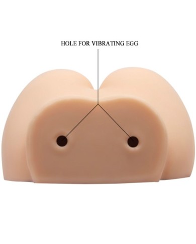 CRAZY BULL - VAGIN ET ANUS RÉALISTES AVEC POSITION DE VIBRATION 6