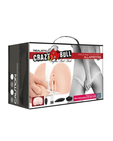 CRAZY BULL - VAGIN ET ANUS RÉALISTES AVEC POSITION DE VIBRATION 8
