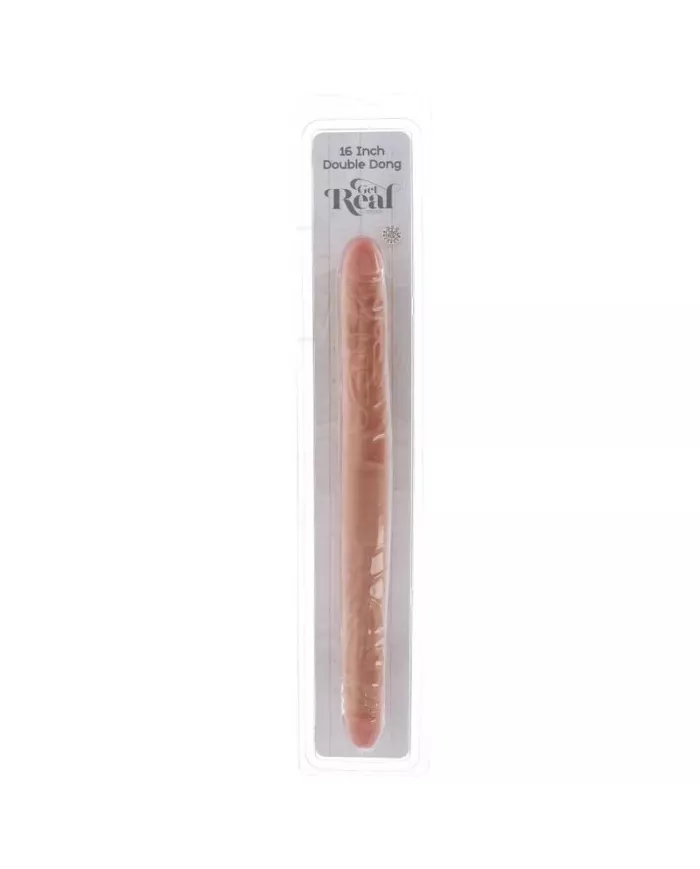 GET REAL - PEAU DOUBLE DONG 40 CM GET REAL - PEAU DOUBLE DONG 40 CM
