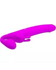 PRETTY LOVE - ZANINI STRAPLESS STRAP-ON 10 VIBRATIONS VIOLET PRETTY LOVE - ZANINI STRAPLESS STRAP-ON 10 VIBRATIONS VIOLET