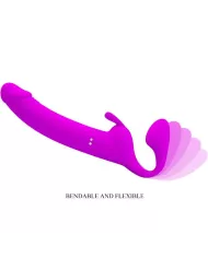 PRETTY LOVE - ZANINI STRAPLESS STRAP-ON 10 VIBRATIONS VIOLET PRETTY LOVE - ZANINI STRAPLESS STRAP-ON 10 VIBRATIONS VIOLET