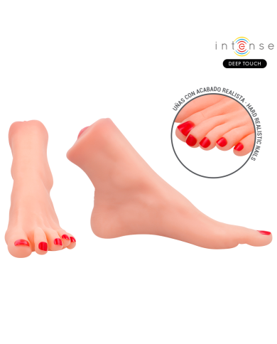 INTENSE DEEP TOUCH - GABBIE MASTUBADOR DEUX PIÈCES EN FORME DE PIED