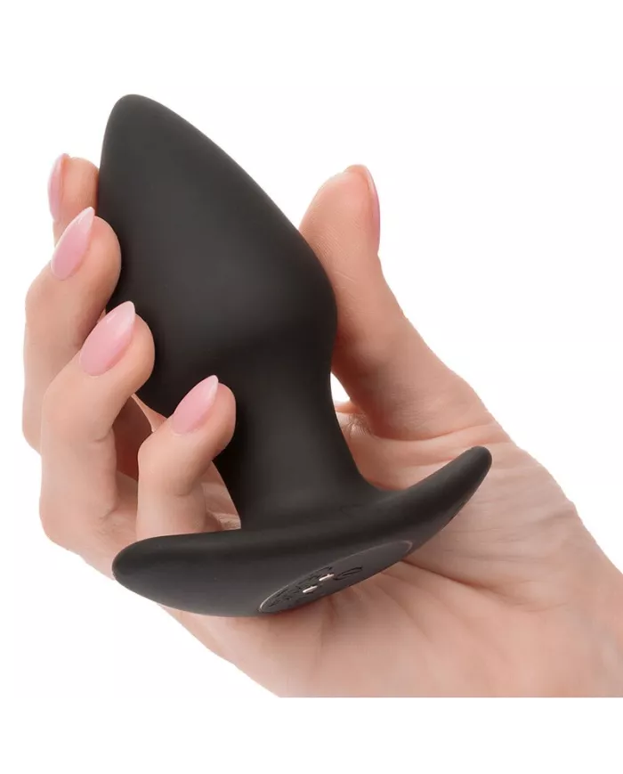 CALEXOTICS - ROCK BOTTOM PLUG ANAL PARFAIT 10 VIBRATIONS SILICONE NOIR