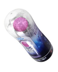 PRETTY LOVE - COUPE DE MASTURBATION TEXTURÉE À 360° TRANSPARENTE