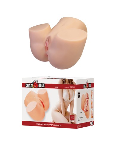 CRAZY BULL - LIORA XXL MASTURBATEUR VAGINAL ET ANAL DOUBLE