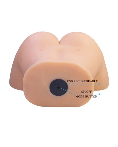 CRAZY BULL - LIORA XXL MASTURBATEUR VAGINAL ET ANAL DOUBLE
