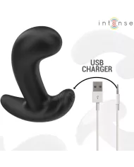 INTENSE - CHANDLER ANAL PLUG 10 VIBRATIONS NOIR TÉLÉCOMMANDE