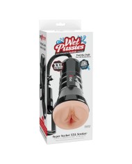PDX EXTREME - WET PUSSIES SUPER SUCCEUR XXL LÉGER CARESSEUR VAGINAL AVEC SUCCION 27,3 CM