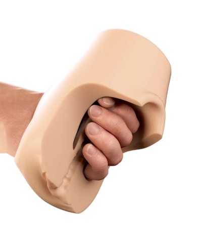 PDX PLUS - VISAGE RÉALISTE VAGIN PUSSY POUNDER SQUEEZE STROKER 18 CM