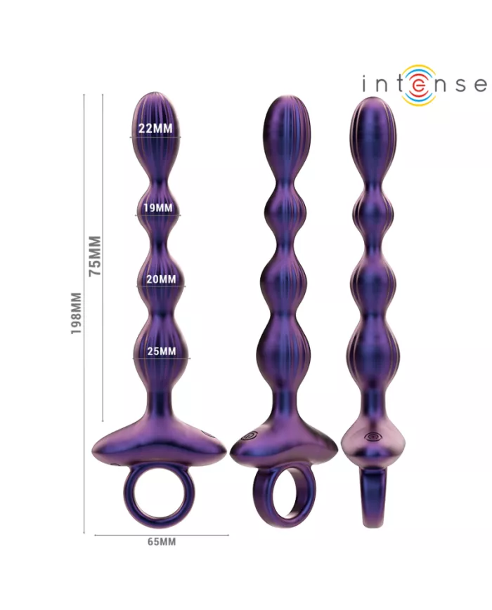 INTENSE - JACKIE PLUG ANAL VIBRANT MODÈLE 1 TÉLÉCOMMANDE