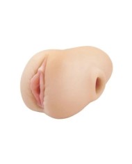 PDX PLUS - VISAGE RÉALISTE VAGIN PUSSY POUNDER SQUEEZE STROKER 18 CM