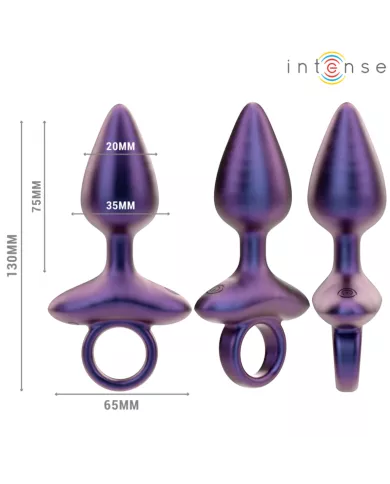 INTENSE - MICHAEL PLUG ANAL VIBRANT MODÈLE 2 TÉLÉCOMMANDE